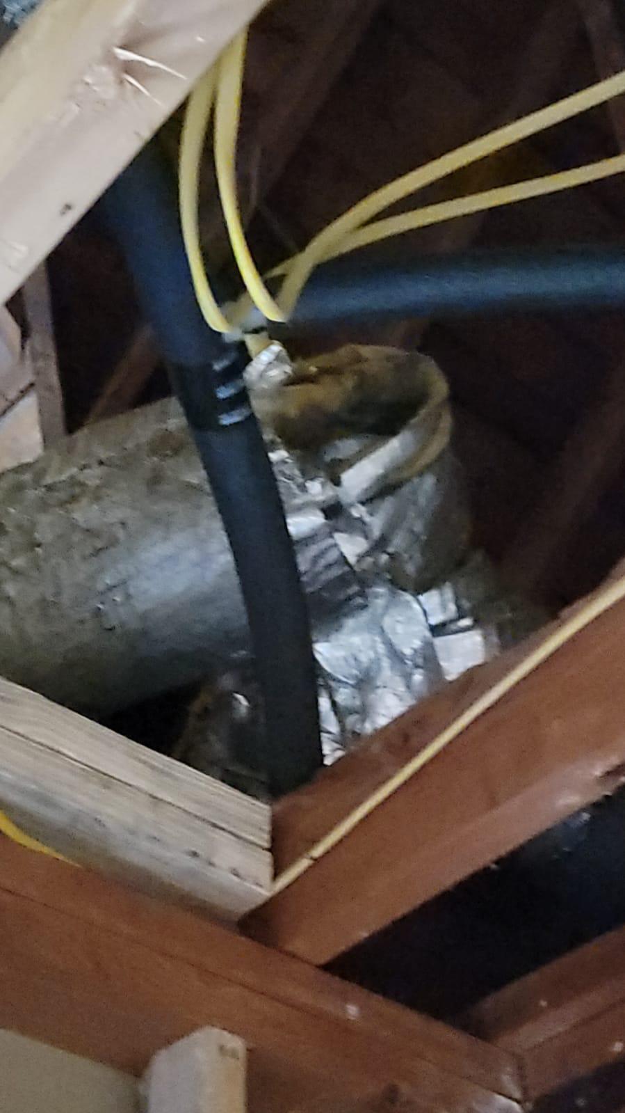 refrigerant line and piping work for a Iah Aldine home